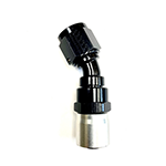 Fragola -10 AN x 30 Sport Crimp Hose End w/ Clear Collar