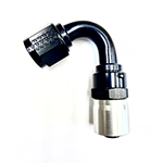 Fragola -16 AN x 120 Sport Crimp Fitting w/ Clear Collar