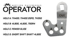 Operator Series New Bent Transmission Gear Selector Bracket 16-11044