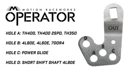Operator Series New Bent Transmission Gear Selector Bracket 16-11044