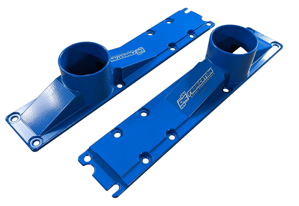 99.5-03 7.3L CNC Fab 3" 10 Bolt Billet Intake Plenum