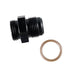 Fragola -6 AN x 9/16-18 (6) Radius Fitting "O" Ring, Black