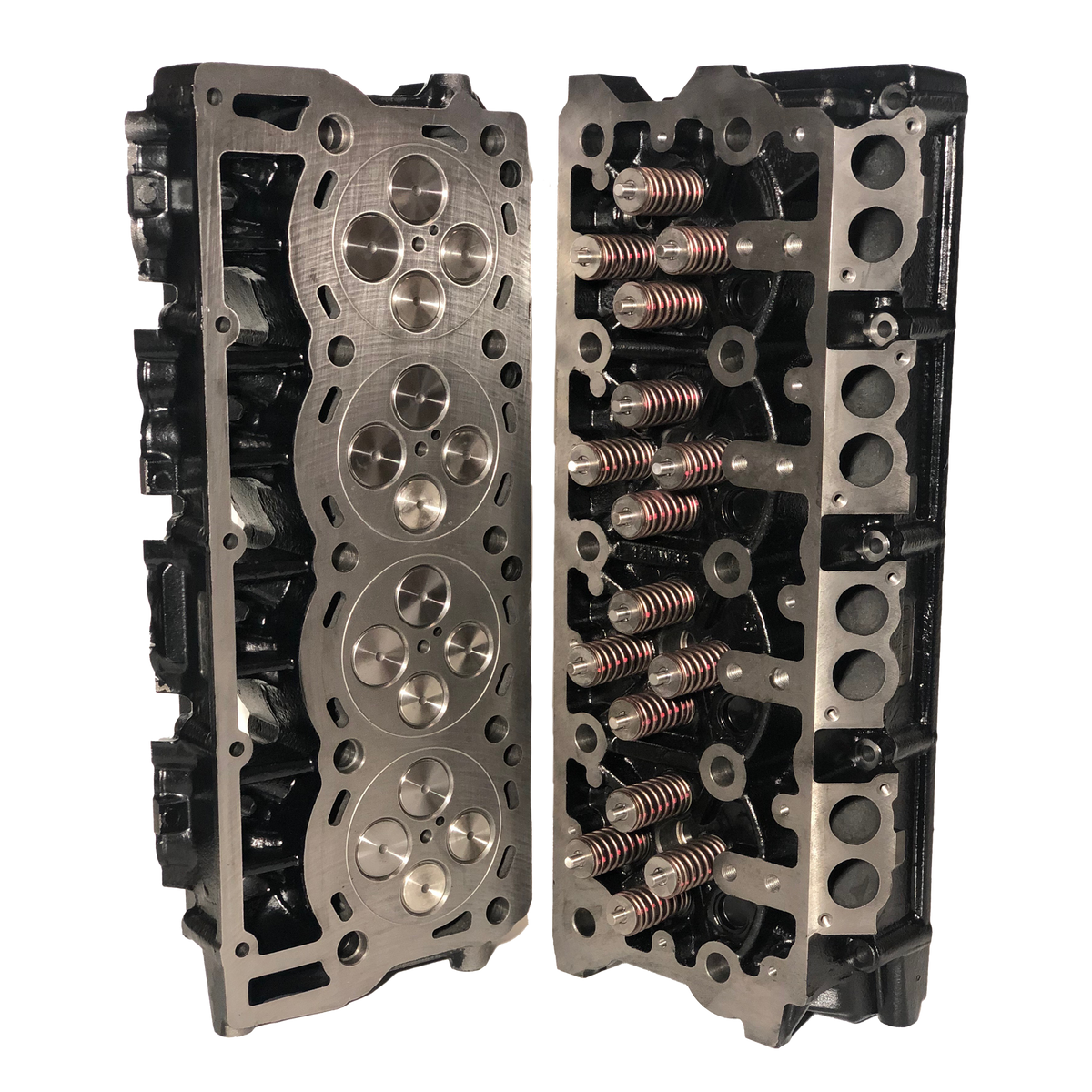 KDD Powerstroke O-Ring Cylinder Heads, Pair — KillDevilDiesel