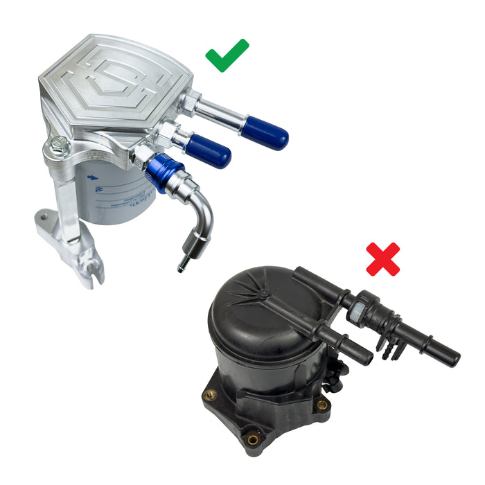 S&S Diesel Motorsport Ford 6.7L Fuel Leak Prevention Kit