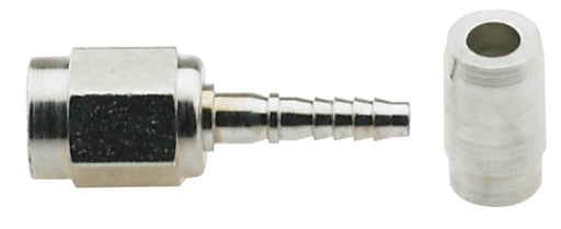 Fragola -4 AN Straight Crimp Fitting w/ Pin & Collar, 20 Pack