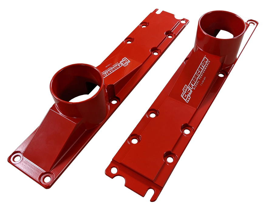 99.5-03 7.3L CNC Fab 3" 10 Bolt Billet Intake Plenum