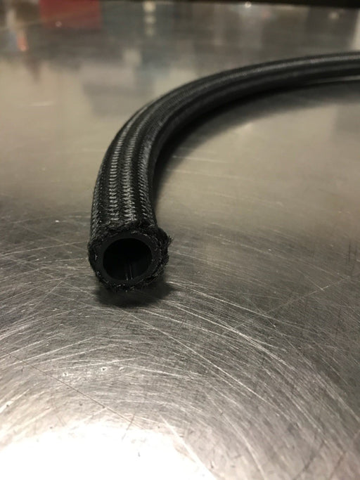 Fragola -8 AN Premium Nylon Race Hose, Black