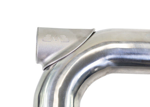 High Flow Wastegate Merge for 45/46/50mm Wastegate and 2.5" Tubing on Mandrel Bend 21-13003