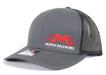 Motion Raceworks Hat Black/Grey Snapback