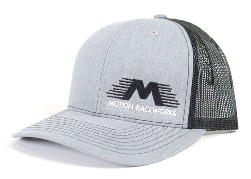 Motion Raceworks Hat Black/Heather Gray Snapback