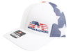 White Stars and Stripes Hat