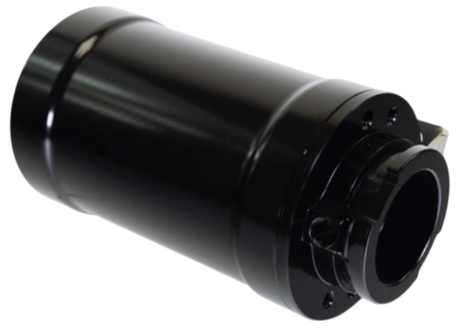Coolant Expansion Tank / Remote Fill Billet Black Anodized w/ Mount