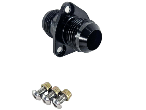 -6AN Flanged Bolt in Pass Thru Bulkhead Fitting by Fluidworks