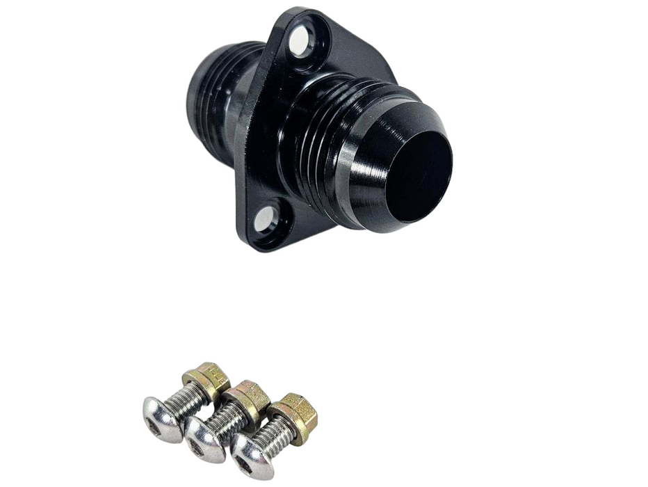-10AN Flanged Bolt in Pass Thru Bulkhead Fitting by Fluidworks