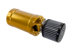 Motion Billet Top Loader Oil Catch Can Gold Anodized ( Single 12 AN Port )