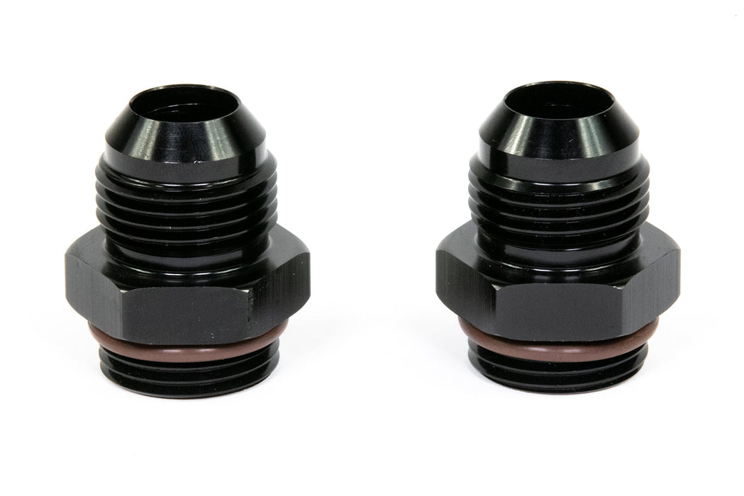 Motion Valve Cover Fittings -12 ORB to -12AN (Pair) 34-11212-2