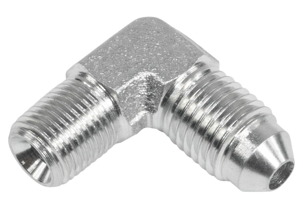1/8" to 4AN 90° Steel Fitting