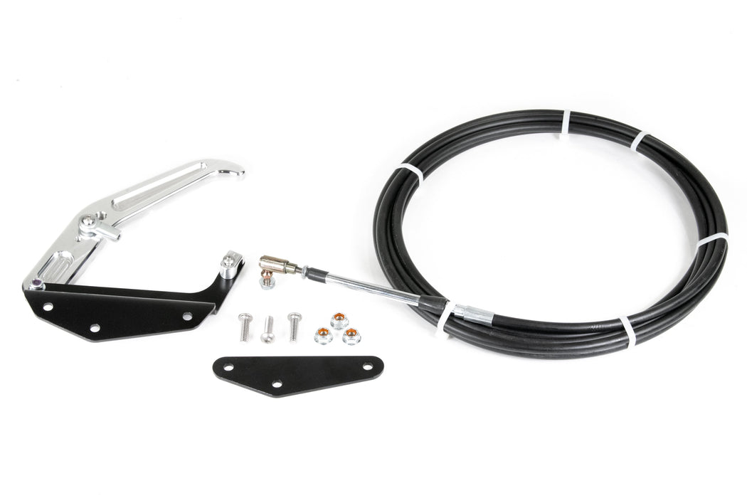 Console Mount Billet Parachute Release Cable Kit