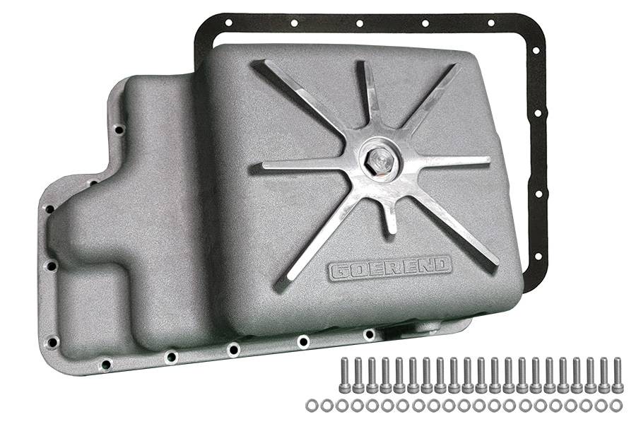 Goerend 5R110 Aluminum Transmission Pan Ford 6.0L 6.4L Power Stroke Diesel 2003-2010