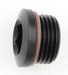 Fragola -12 AN (1 1/16-12) Socket Hex Port Plug, Black