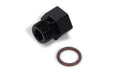 Fragola -6 AN (9/16-18) Socket Hex Port Plug, with 1/8 Pipe Port, Black