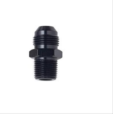 Fragola -20 AN x 1" MPT Straight Adapter, Black