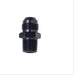 Fragola -20 AN x 1" MPT Straight Adapter, Black