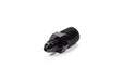 Fragola -3 AN x 1/4 MPT Straight Adapter, Black