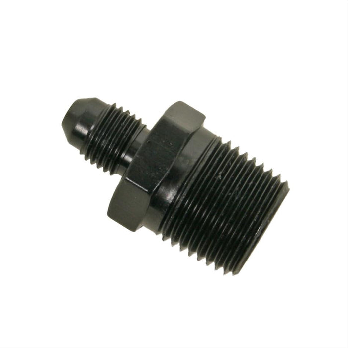 Fragola -3 AN x 3/8 MPT Straight Adapter, Black