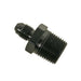 Fragola -3 AN x 3/8 MPT Straight Adapter, Black