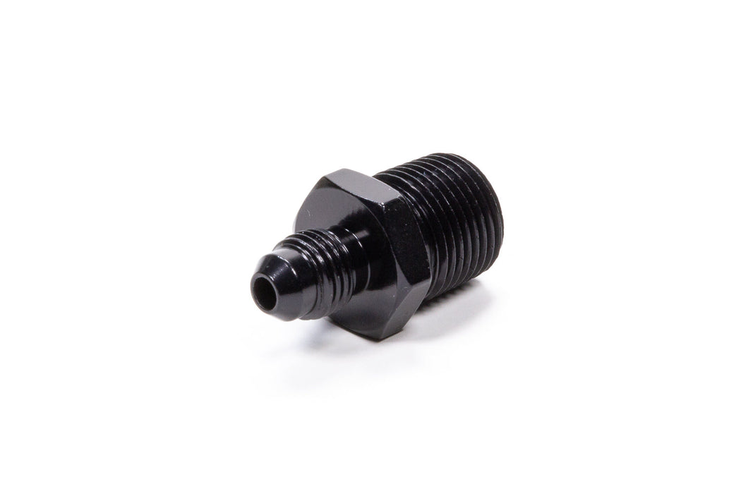 Fragola -4 AN x 3/8 MPT Straight Adapter, Black