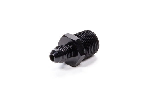 Fragola -4 AN x 3/8 MPT Straight Adapter, Black