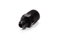 Fragola -6 AN x 1/2 NPT Straight Adapter, Black