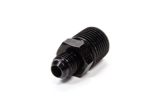 Fragola -6 AN x 1/2 NPT Straight Adapter, Black