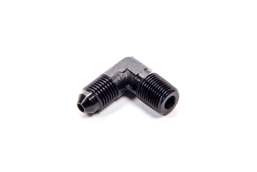 Fragola -3 AN x 1/8 NPT 90 Degree Adapter, Black