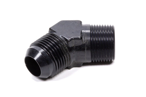 Fragola -10 AN x 3/8 NPT 45 Degree Adapter, Black