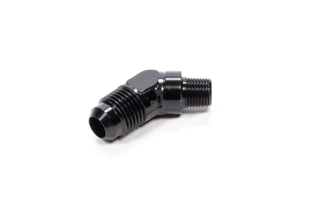 Fragola -6 AN x 1/8 NPT 45 Degree Adapter, Black
