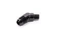 Fragola -6 AN x 1/8 NPT 45 Degree Adapter, Black