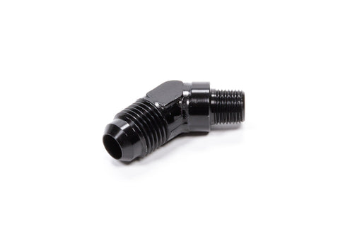 Fragola -6 AN x 1/8 NPT 45 Degree Adapter, Black