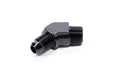 Fragola -6 AN x 3/8 NPT 45 Degree Adapter, Black