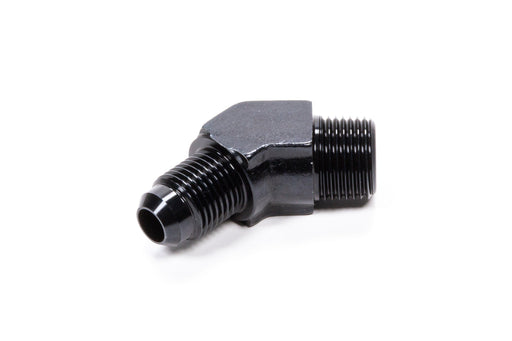 Fragola -6 AN x 3/8 NPT 45 Degree Adapter, Black