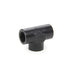 Fragola 1/8 Female Pipe Tee, Black