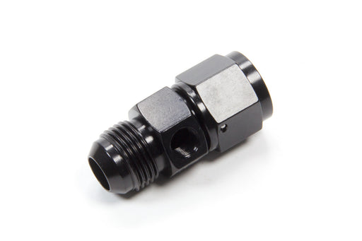 Fragola Inline Gauge Adapter -10 Male x -10 Female, Black