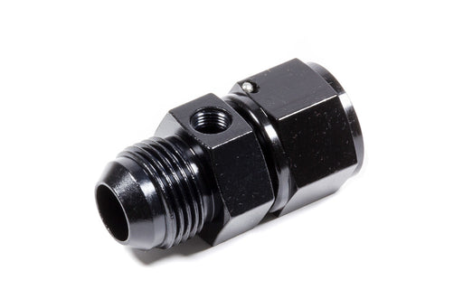 Fragola Inline Gauge Adapter -12 Male x -12 Female, Black