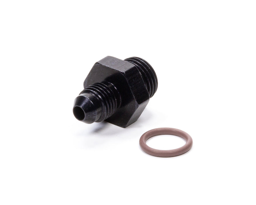 Fragola -4 AN x 9/16-18 (6) Radius Fittings, Black