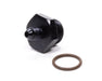 Fragola -4 AN x 7/8-14 (10) Radius Fitting, Black