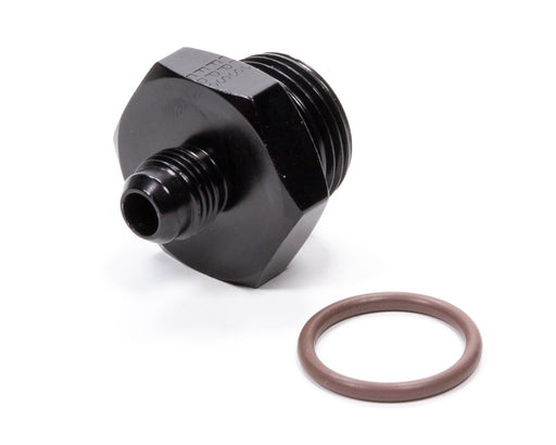 Fragola -6 AN x 1 1/16-12 (12) Radius Fitting, Black