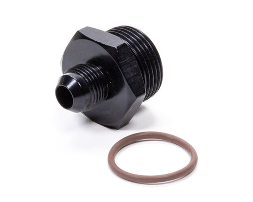 Fragola -8 AN x 1 5/16-12 Radius Fitting, Black