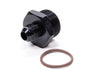 Fragola -8 AN x 1 5/16-12 Radius Fitting, Black