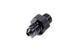 Fragola -3 AN x 3/8-24 (3) Straight Inline O-ring Adapter, Black